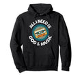 God Music Cassette Tape Boombox Faith Hoodie - Fun Novelty Design Men Women - T-Shirt, Sweatshirt, Hoodie