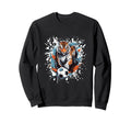 Tiger Playing Soccer Funny Animal Sweatshirt - Graphic Print for Adults - T-Shirt, Sweatshirt, Hoodie