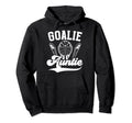 Ice Hockey Goalie Auntie Hockey Hoodie - Fun Novelty Design for Adults - T-Shirt, Sweatshirt, Hoodie
