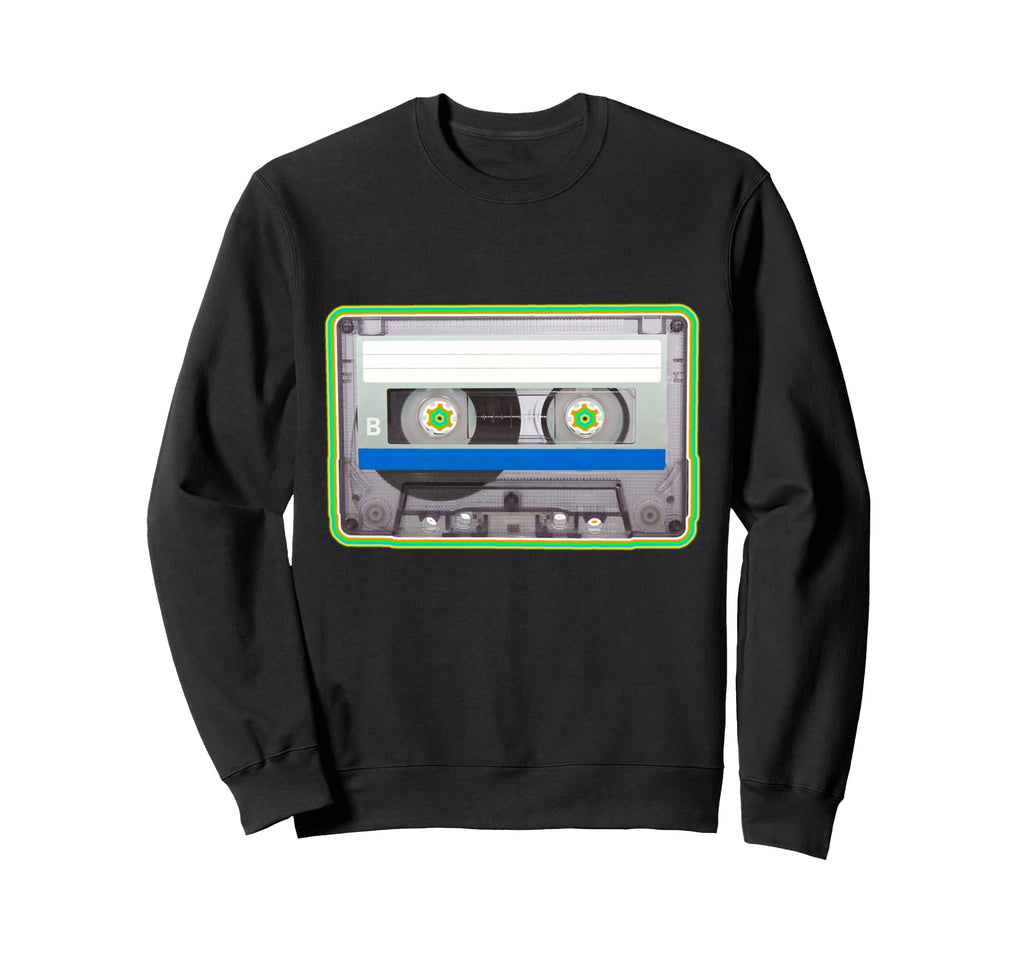 Cassette Tape Sweatshirt - Aesthetic Graphic Men Women - T-Shirt, Sweatshirt, Hoodie