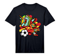 Dabbing Unicorn Macedonia Soccer Lovers T-Shirt - Trendy Graphic Men Women - T-Shirt, Sweatshirt, Hoodie