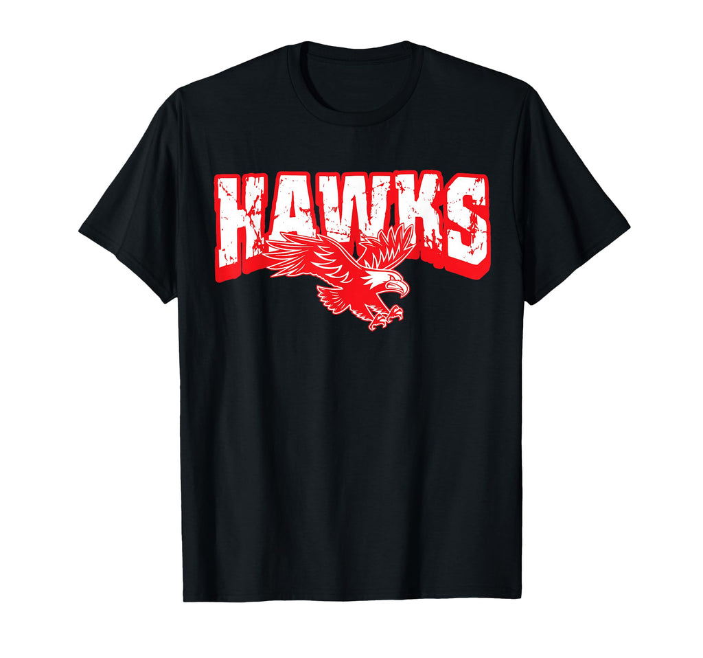 Hawks Back To School Spirit R T-Shirt - Novelty Apparel for Adults - T-Shirt, Sweatshirt, Hoodie