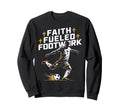 Christian Soccer Player Religious Sweatshirt - Graphic Print Men Women - T-Shirt, Sweatshirt, Hoodie