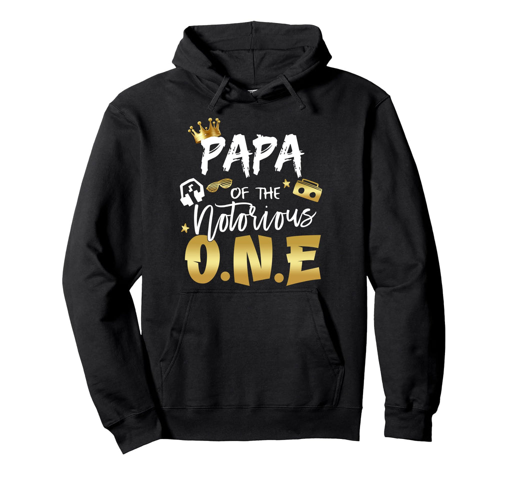 Papa Notorious One Old School Hip Hoodie - Casual Everyday Wear for Adults - T-Shirt, Sweatshirt, Hoodie