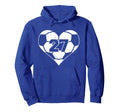 Soccer Number 27 Jersey Funny Soccer Hoodie - Streetwear Style Unisex - T-Shirt, Sweatshirt, Hoodie