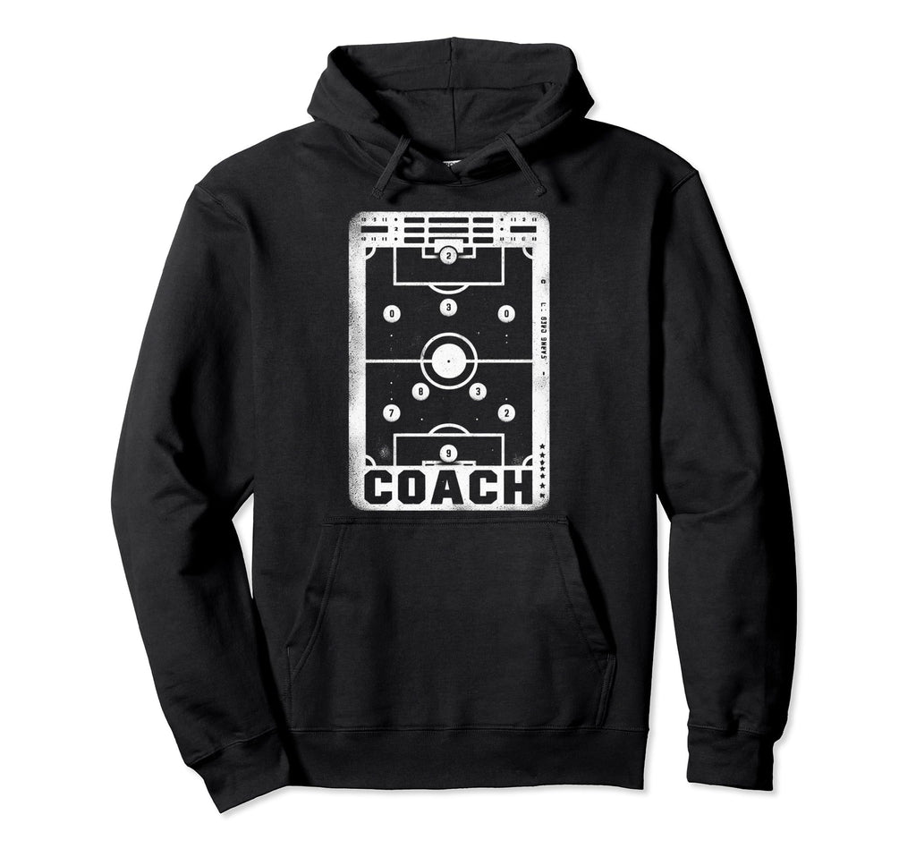 Soccer Coach Training Coaching Football Hoodie - Unique Graphic Unisex - T-Shirt, Sweatshirt, Hoodie