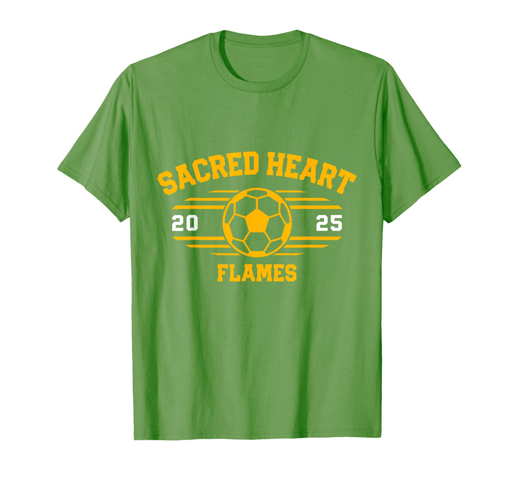 Sacred Heart Flames High School Gear T-Shirt - Graphic Print Men Women - T-Shirt, Sweatshirt, Hoodie