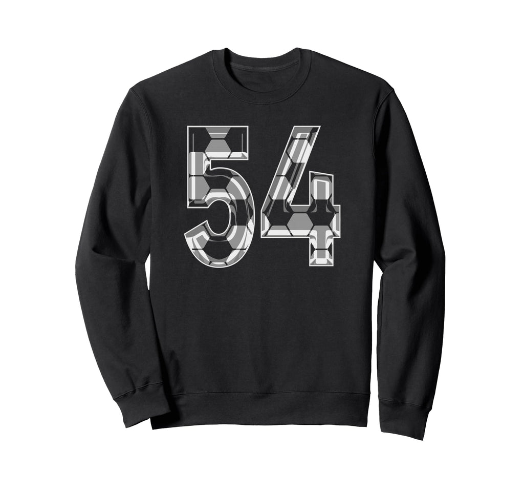 Soccer Number 54 Favorite Player 54 Sweatshirt - Fun Novelty Design Unisex - T-Shirt, Sweatshirt, Hoodie