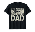 My Favorite Soccer Player Calls Me T-Shirt - Custom Art Print Men Women - T-Shirt, Sweatshirt, Hoodie