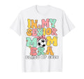 My Senior Mom Era Groovy Soccer Senior T-Shirt - Novelty Apparel Men Women - T-Shirt, Sweatshirt, Hoodie