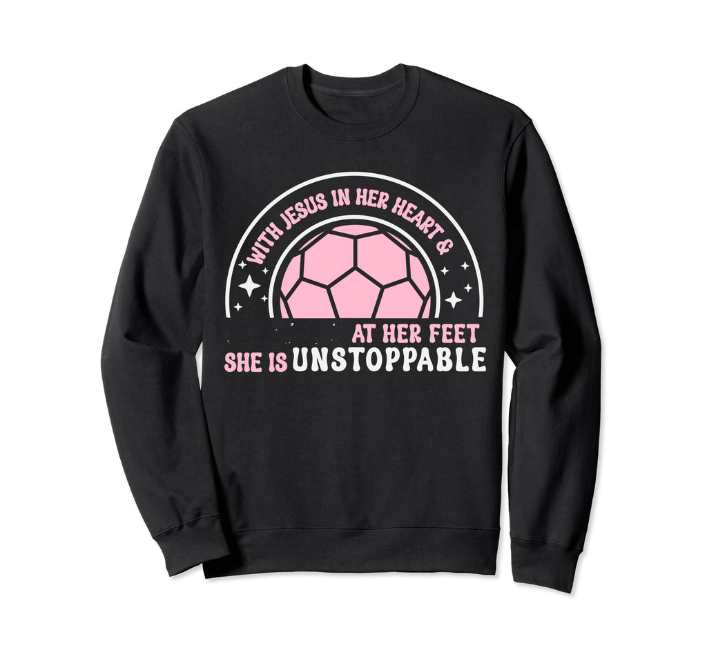 Soccer Soccer Player Soccer Sweatshirt - Aesthetic Graphic for Adults - T-Shirt, Sweatshirt, Hoodie