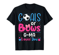 Goals Or Bows G Ma Gender Reveal Lover T-Shirt - Streetwear Style Unisex - T-Shirt, Sweatshirt, Hoodie