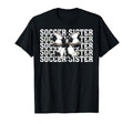 Soccer Sister Soccer Sis Coquette Bow T-Shirt - Streetwear Style Unisex - T-Shirt, Sweatshirt, Hoodie