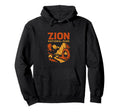 Zion National Park Utah Landscape Hoodie - Minimalist Print Men Women - T-Shirt, Sweatshirt, Hoodie
