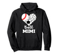 Ball Mimi Heart Funny Baseball Hoodie - Aesthetic Graphic Men Women - T-Shirt, Sweatshirt, Hoodie