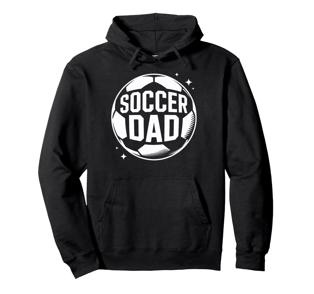 Soccer Dad Game Day Watcher Soccer Hoodie - Trendy Graphic Men Women - T-Shirt, Sweatshirt, Hoodie