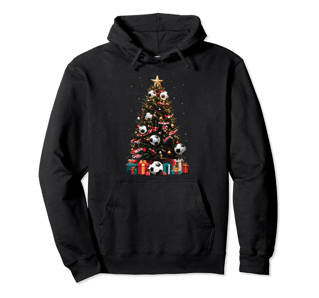 Soccer Equipment Tree Football Sports Hoodie - Aesthetic Graphic Men Women - T-Shirt, Sweatshirt, Hoodie
