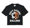 Busy Raising Ballers Funny Sweatshirt - Aesthetic Graphic for Adults - T-Shirt, Sweatshirt, Hoodie