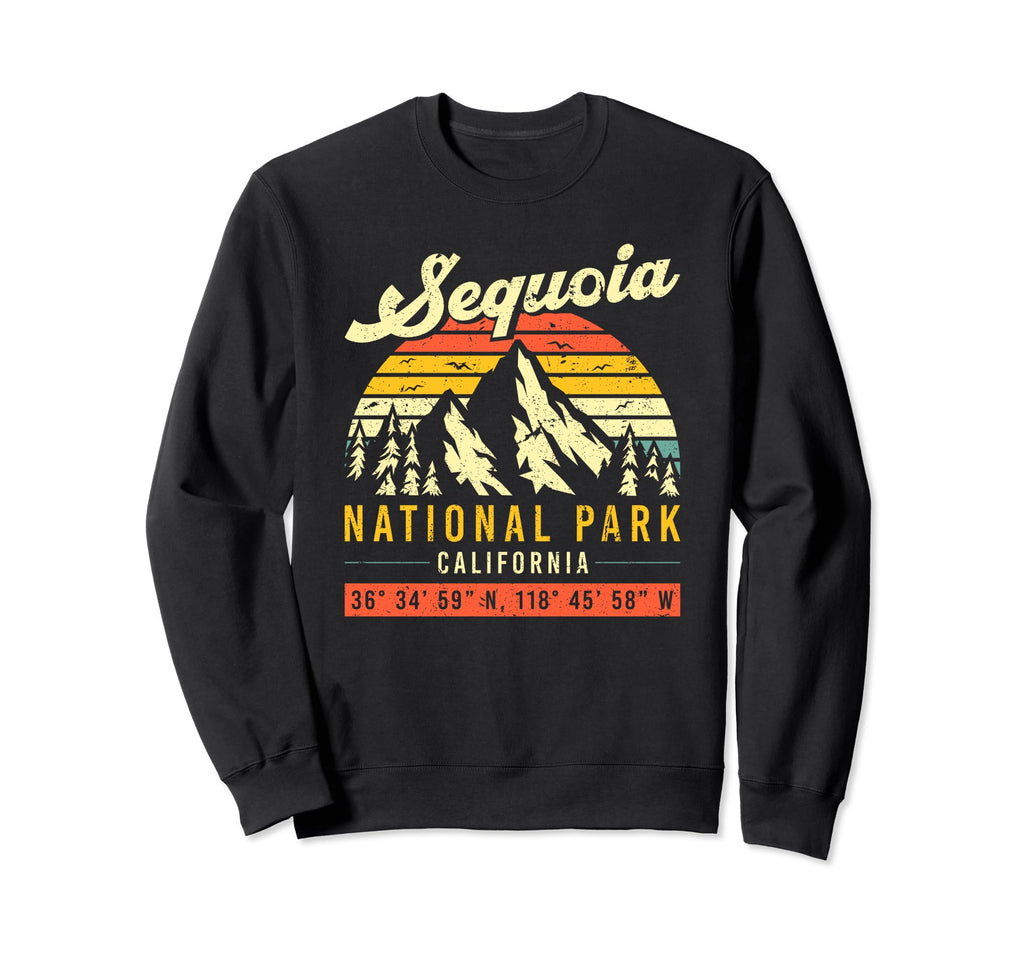 Sequoia California National Park Sweatshirt - Aesthetic Graphic for Adults - T-Shirt, Sweatshirt, Hoodie