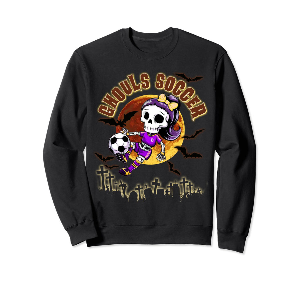 Halloween Soccer Teen October Sweatshirt - Custom Art Print Men Women - T-Shirt, Sweatshirt, Hoodie