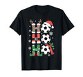 Ho Soccer Santa Ball Pajama Family T-Shirt - Graphic Print Men Women - T-Shirt, Sweatshirt, Hoodie