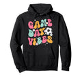 Groovy Soccer Game Day Vibes Game Day Hoodie - Minimalist Print Unisex - T-Shirt, Sweatshirt, Hoodie