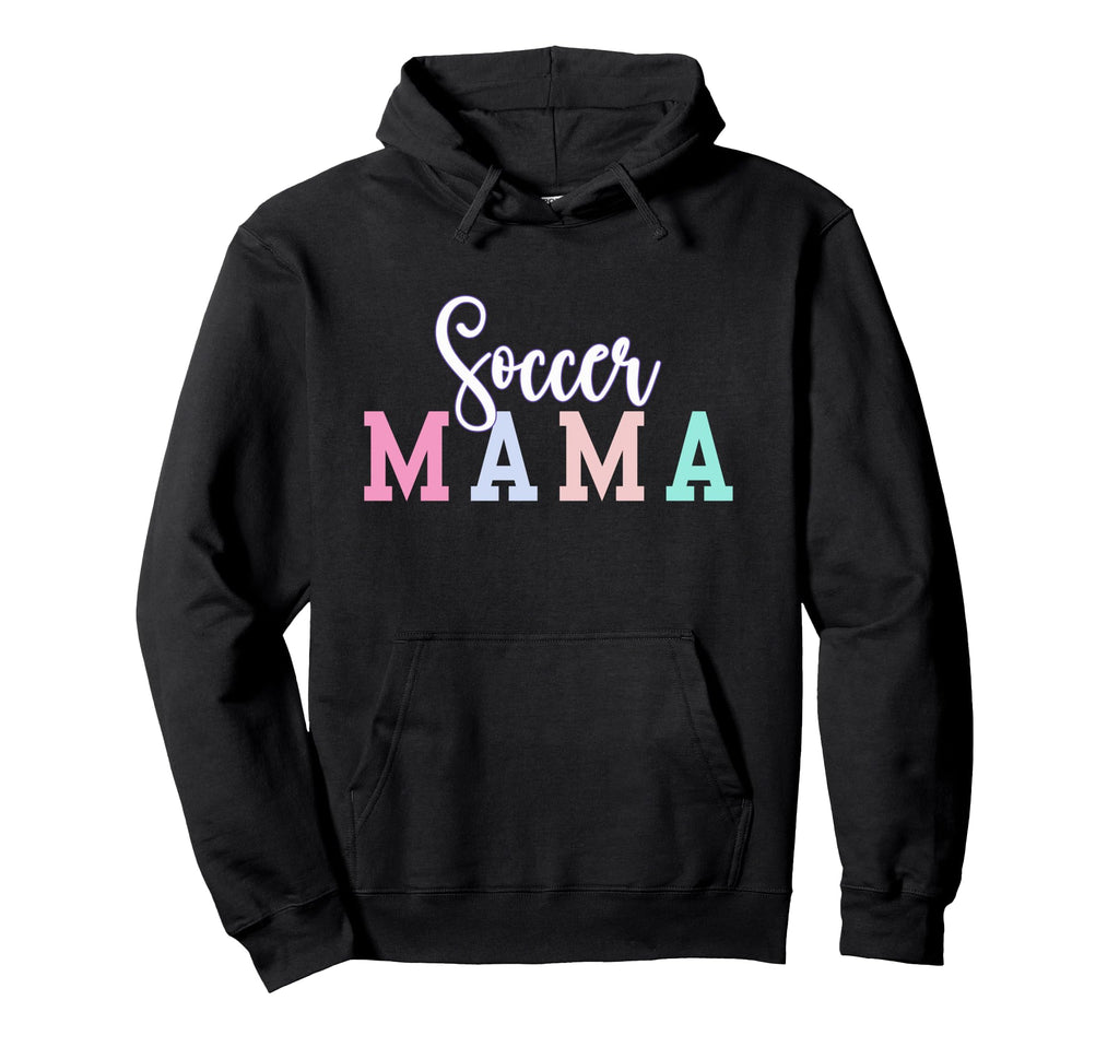 Soccer Mama Soccer Mom Proud Sports Parent Hoodie - Custom Art Print Unisex - T-Shirt, Sweatshirt, Hoodie