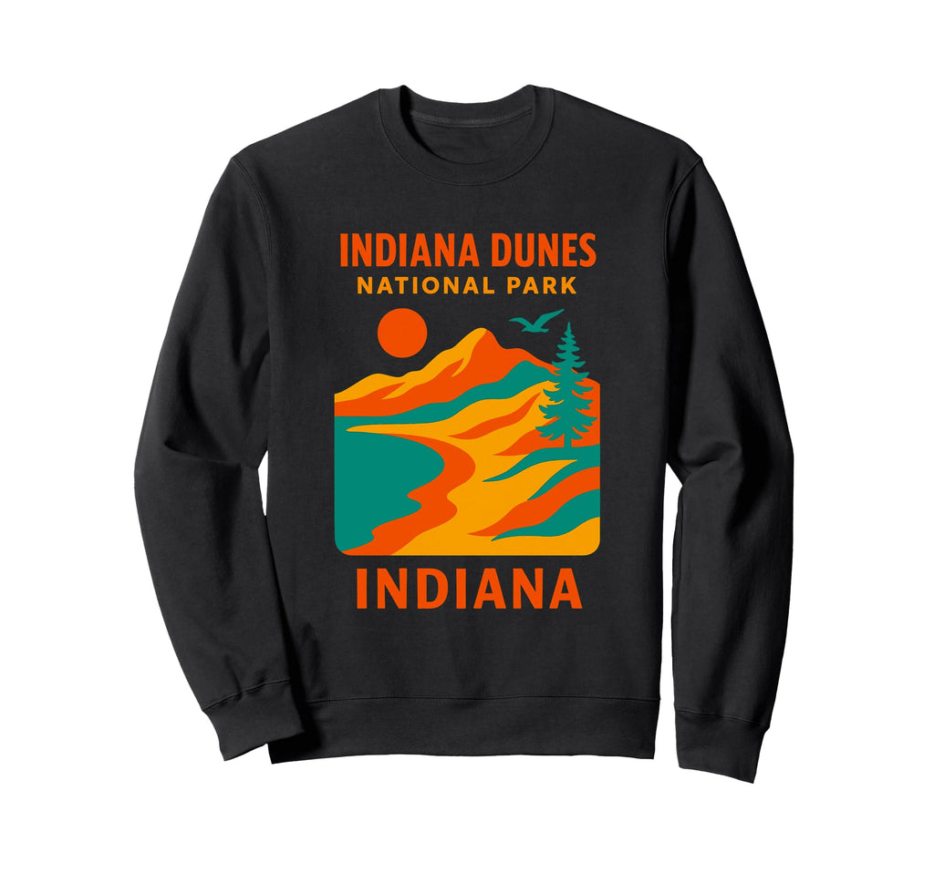 Indiana Dunes National Park Indiana Sweatshirt - Custom Art Print Unisex - T-Shirt, Sweatshirt, Hoodie