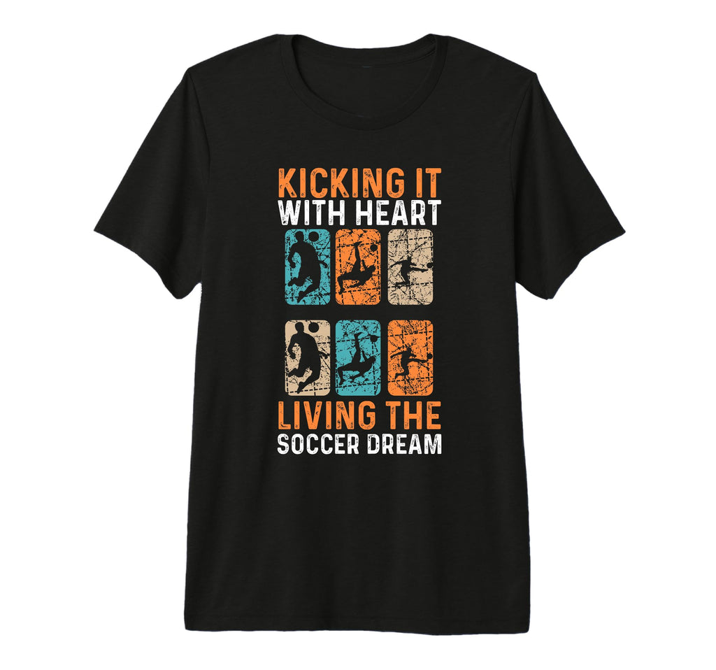 Soccer Player Tri Blend T-Shirt - Minimalist Print Unisex - T-Shirt, Sweatshirt, Hoodie