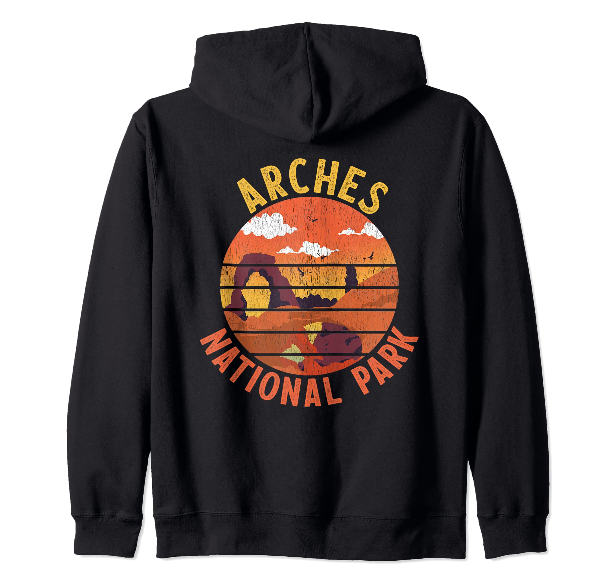 Arches National Park Utah Gifts Outfits Hoodie - Minimalist Print Men Women - T-Shirt, Sweatshirt, Hoodie