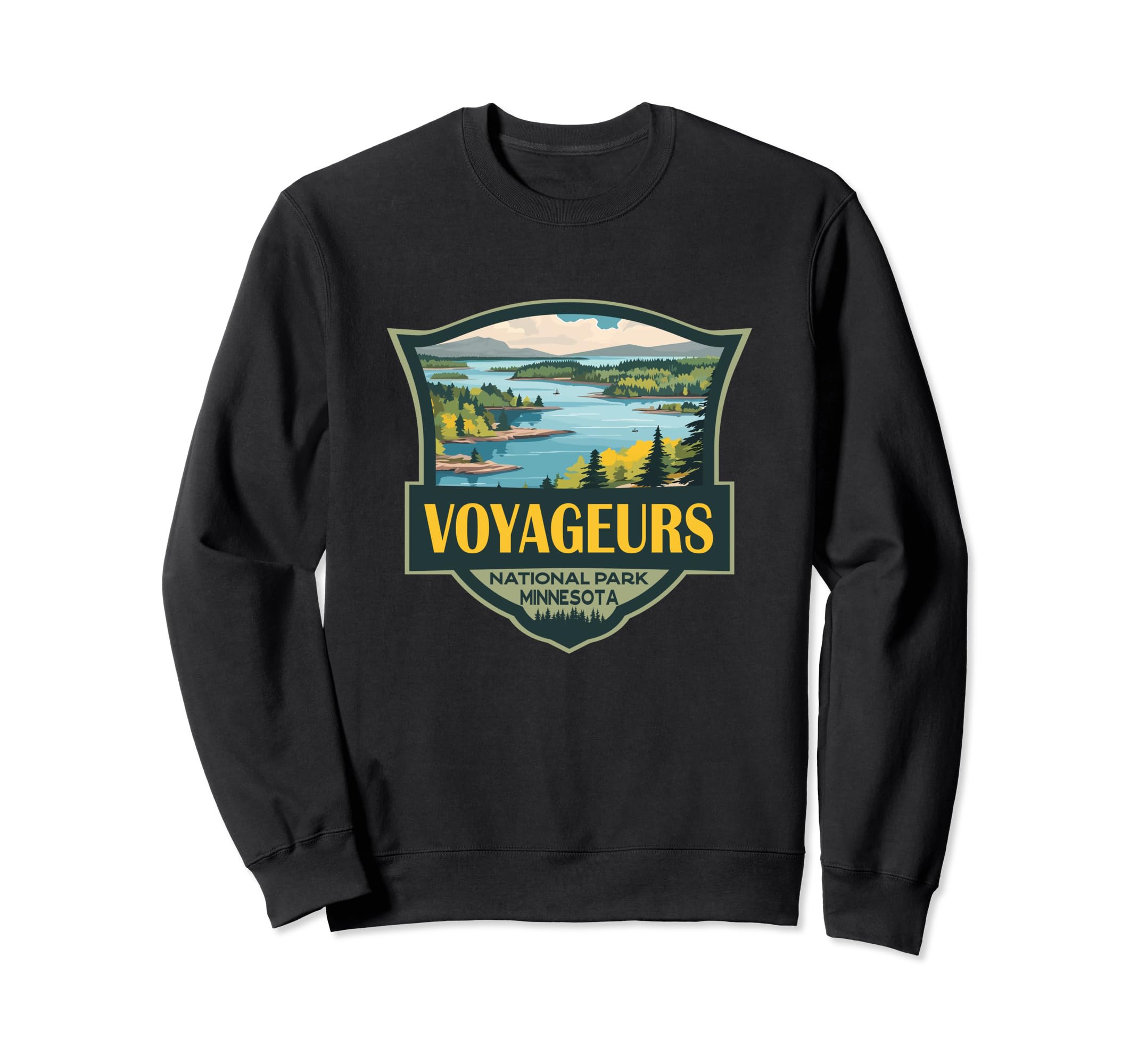 Voyageurs National Park Sweatshirt - Unique Graphic for Adults - T-Shirt, Sweatshirt, Hoodie