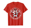 Soccer Runs Me Passionate Fan T-Shirt - Custom Art Print Unisex - T-Shirt, Sweatshirt, Hoodie