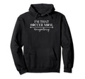 Funny Im That Soccer Mom Humorous Hoodie - Minimalist Print Men Women - T-Shirt, Sweatshirt, Hoodie