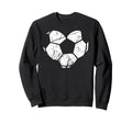 Soccer Ball Heart Valentines Day I Sweatshirt - Streetwear Style Men Women - T-Shirt, Sweatshirt, Hoodie