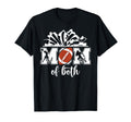Mom Both Proud Cheer And Football Mom T-Shirt - Graphic Print Unisex - T-Shirt, Sweatshirt, Hoodie