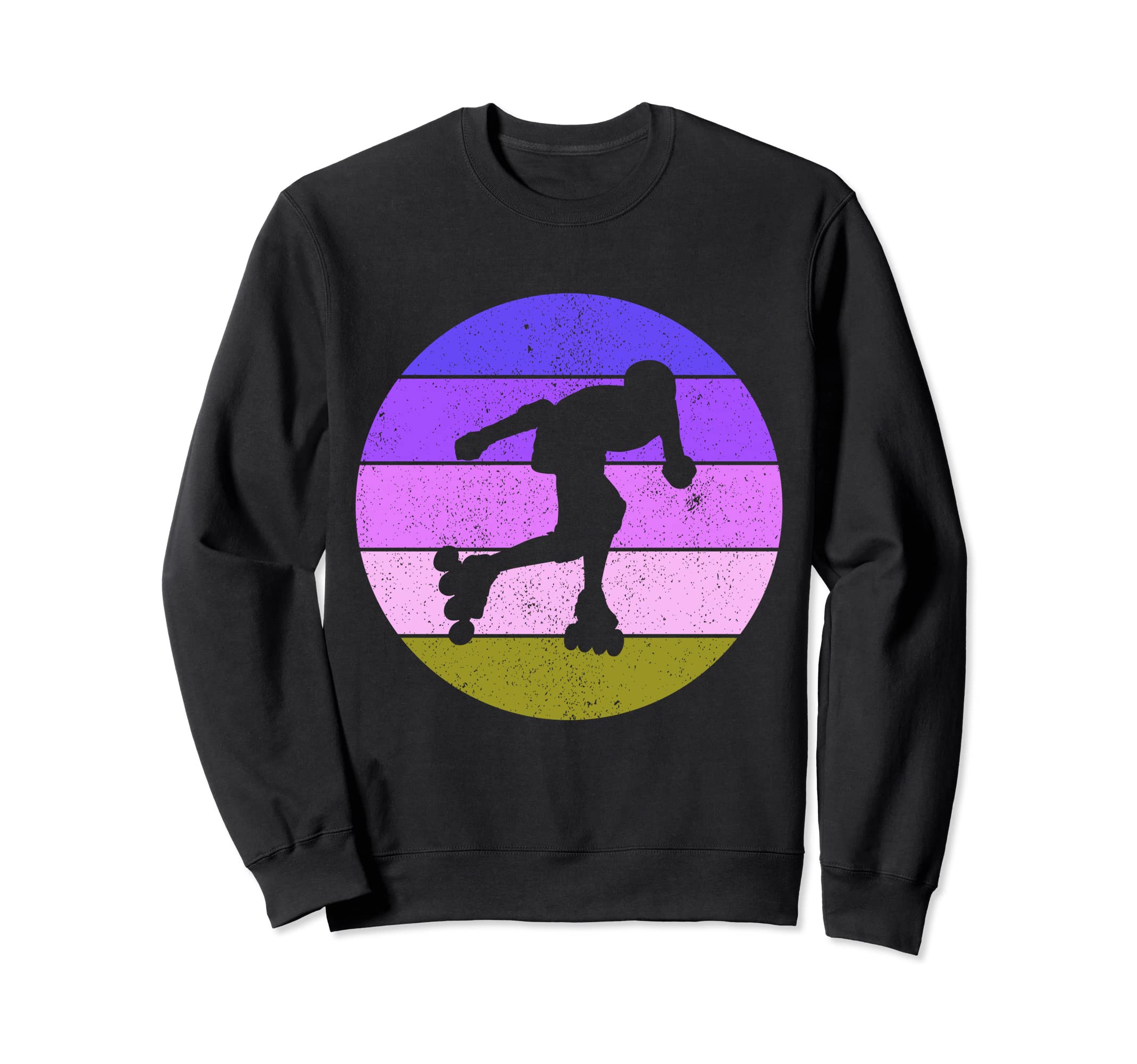 Roller Skate Skating 70S 80S Sweatshirt - Custom Art Print Men Women - T-Shirt, Sweatshirt, Hoodie