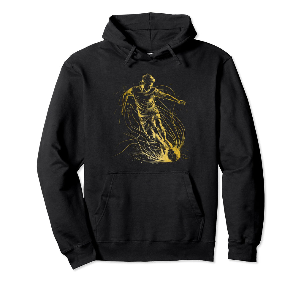 Soccer Player Sports Hoodie - Unique Graphic for Adults - T-Shirt, Sweatshirt, Hoodie