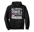 My Favorite Soccer Goalie Nana Soccer Hoodie - Minimalist Print Unisex - T-Shirt, Sweatshirt, Hoodie