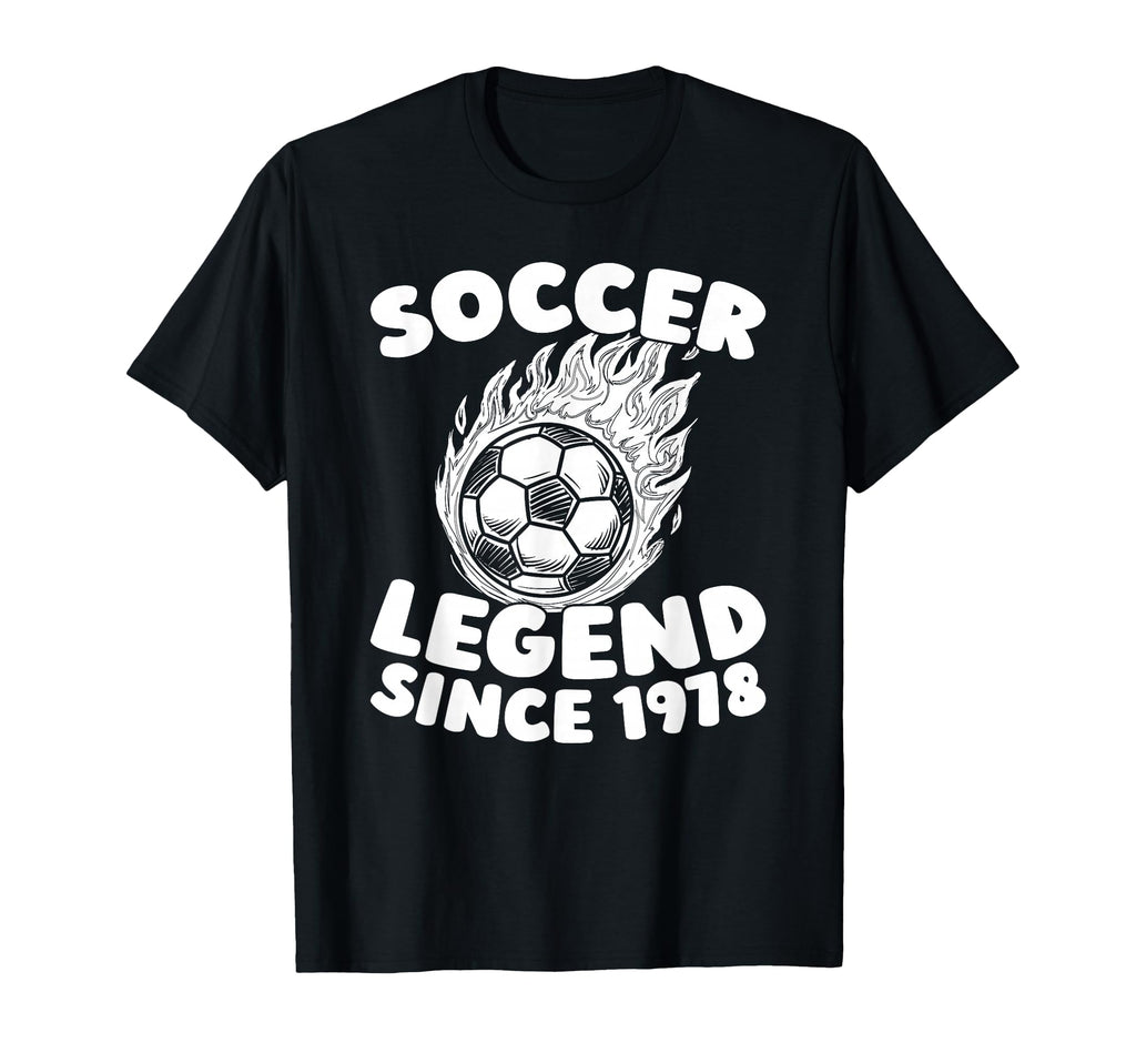 Born 1978 Soccer Player Sports Team T-Shirt - Custom Art Print for Adults - T-Shirt, Sweatshirt, Hoodie