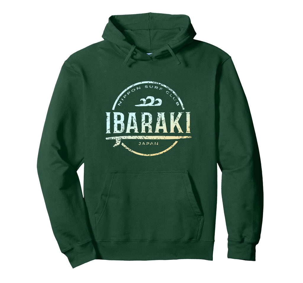 Ibaraki Japan Ibaraki Japan Surf Hoodie - Novelty Apparel Men Women - T-Shirt, Sweatshirt, Hoodie