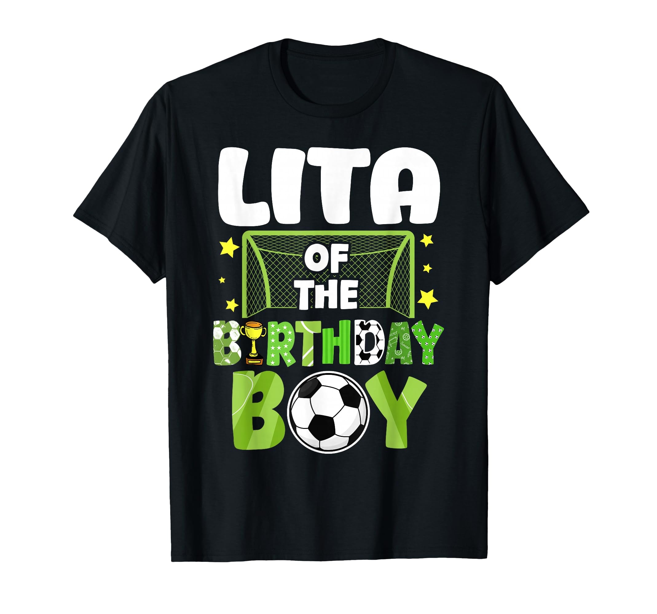 Soccer Lita Birthday Party Family Matching T-Shirt - Graphic Print Unisex - T-Shirt, Sweatshirt, Hoodie