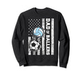 Dad Ballers Funny Usa Flag Soccer Sweatshirt - Aesthetic Graphic Unisex - T-Shirt, Sweatshirt, Hoodie