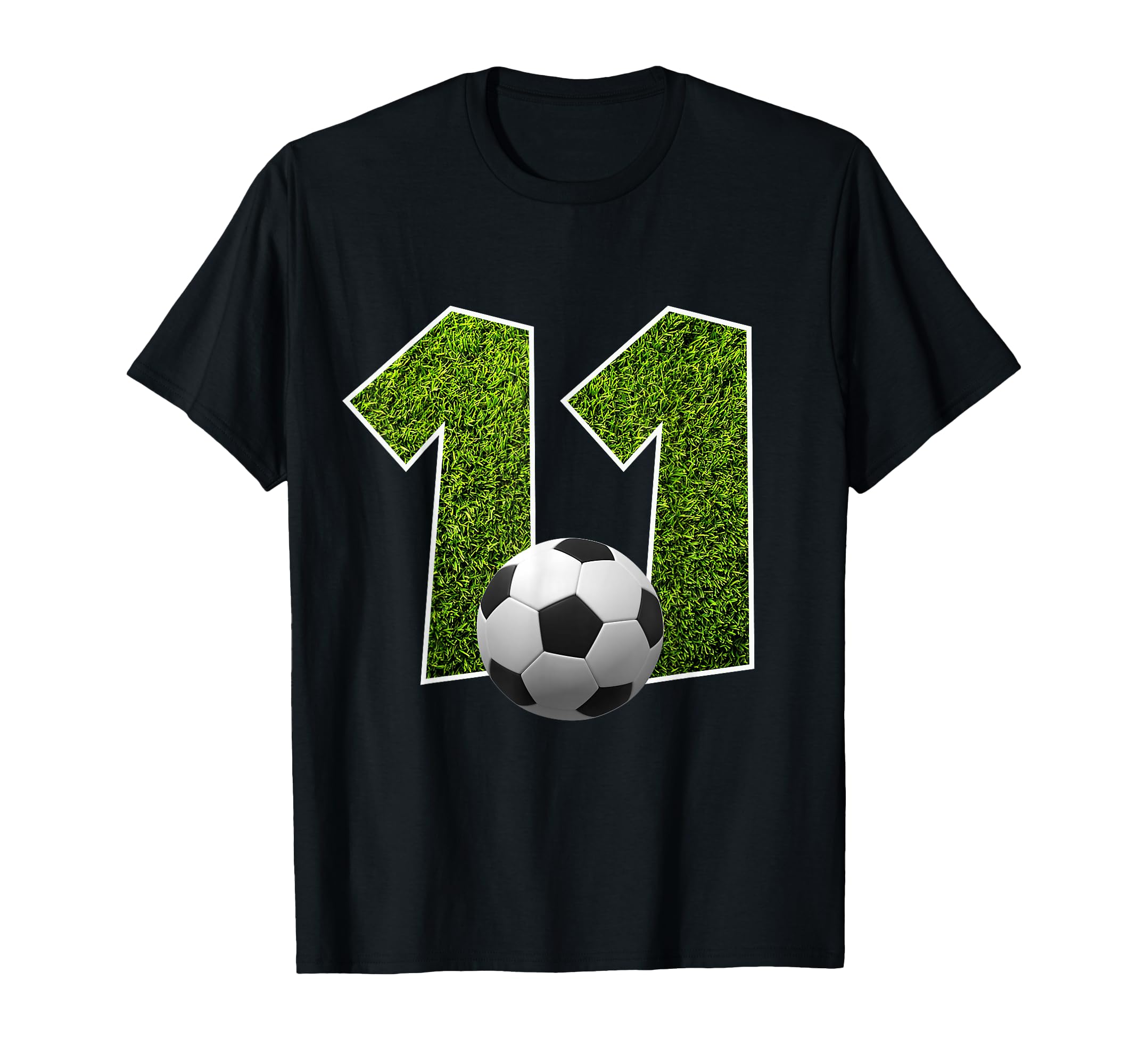 Number 11 Years Soccer 11Th Birthday T-Shirt - Streetwear Style Unisex - T-Shirt, Sweatshirt, Hoodie