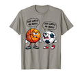 She Loves Me More Basketball Soccer T-Shirt - Graphic Print Unisex - T-Shirt, Sweatshirt, Hoodie