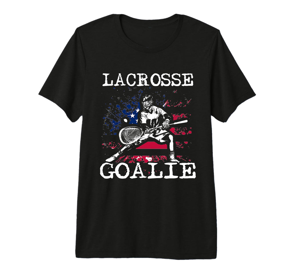 Lacrosse Goalie Lax Goalkeeper Tri T-Shirt - Aesthetic Graphic Men Women - T-Shirt, Sweatshirt, Hoodie