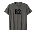 Number 82 80S 90S Soccer Team Jersey T-Shirt - Graphic Print Unisex - T-Shirt, Sweatshirt, Hoodie