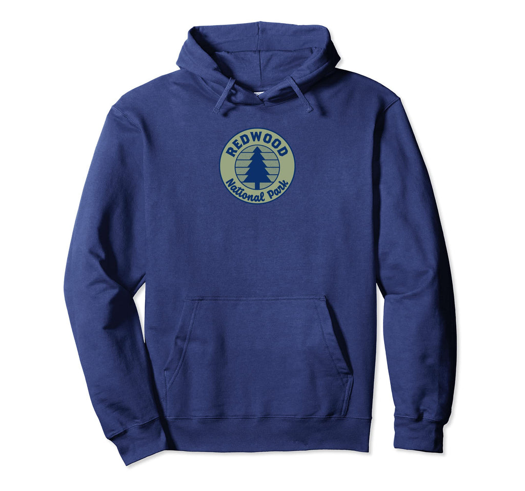 Redwood National Park Simple Hipster Tree Hoodie - Graphic Print Unisex - T-Shirt, Sweatshirt, Hoodie