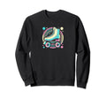 Roller Skate Disco Fever Sweatshirt - Trendy Graphic Unisex - T-Shirt, Sweatshirt, Hoodie