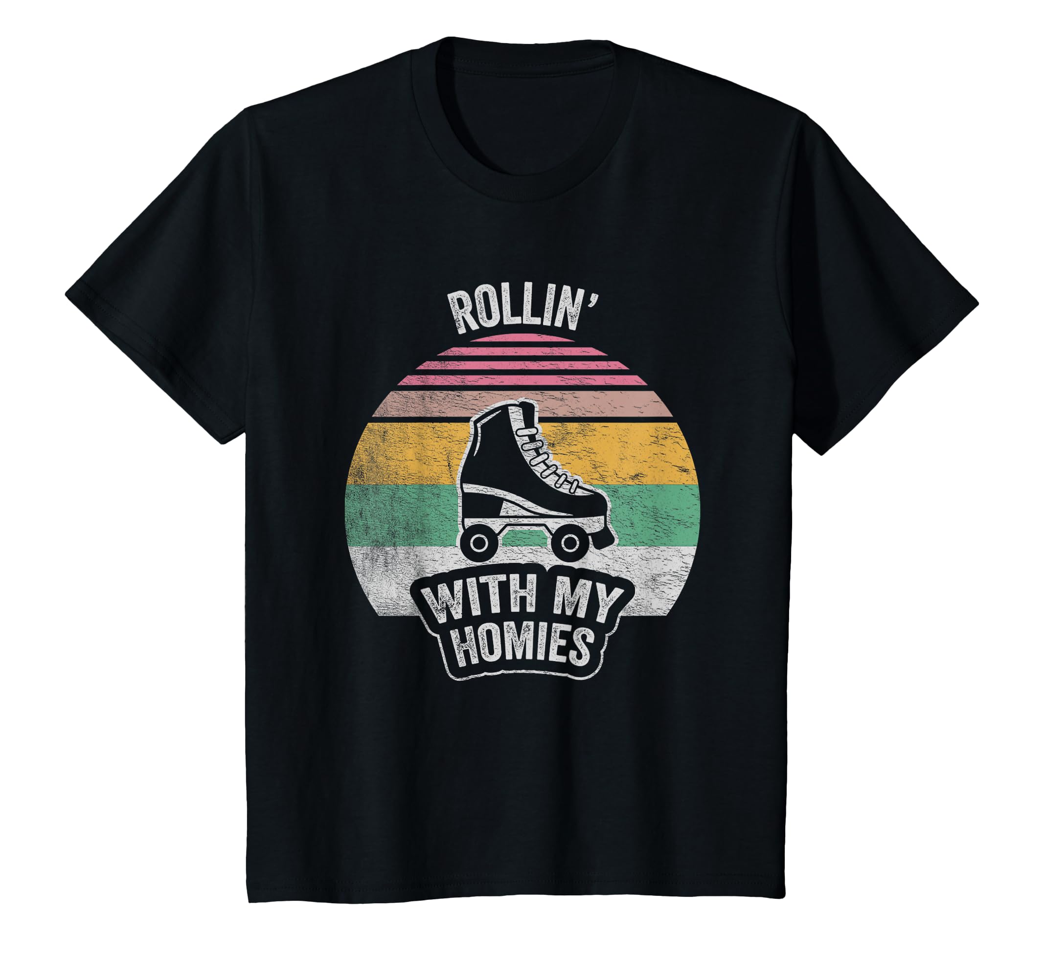 Nice N Rollin My Homies Roller T-Shirt - Minimalist Print for Adults - T-Shirt, Sweatshirt, Hoodie