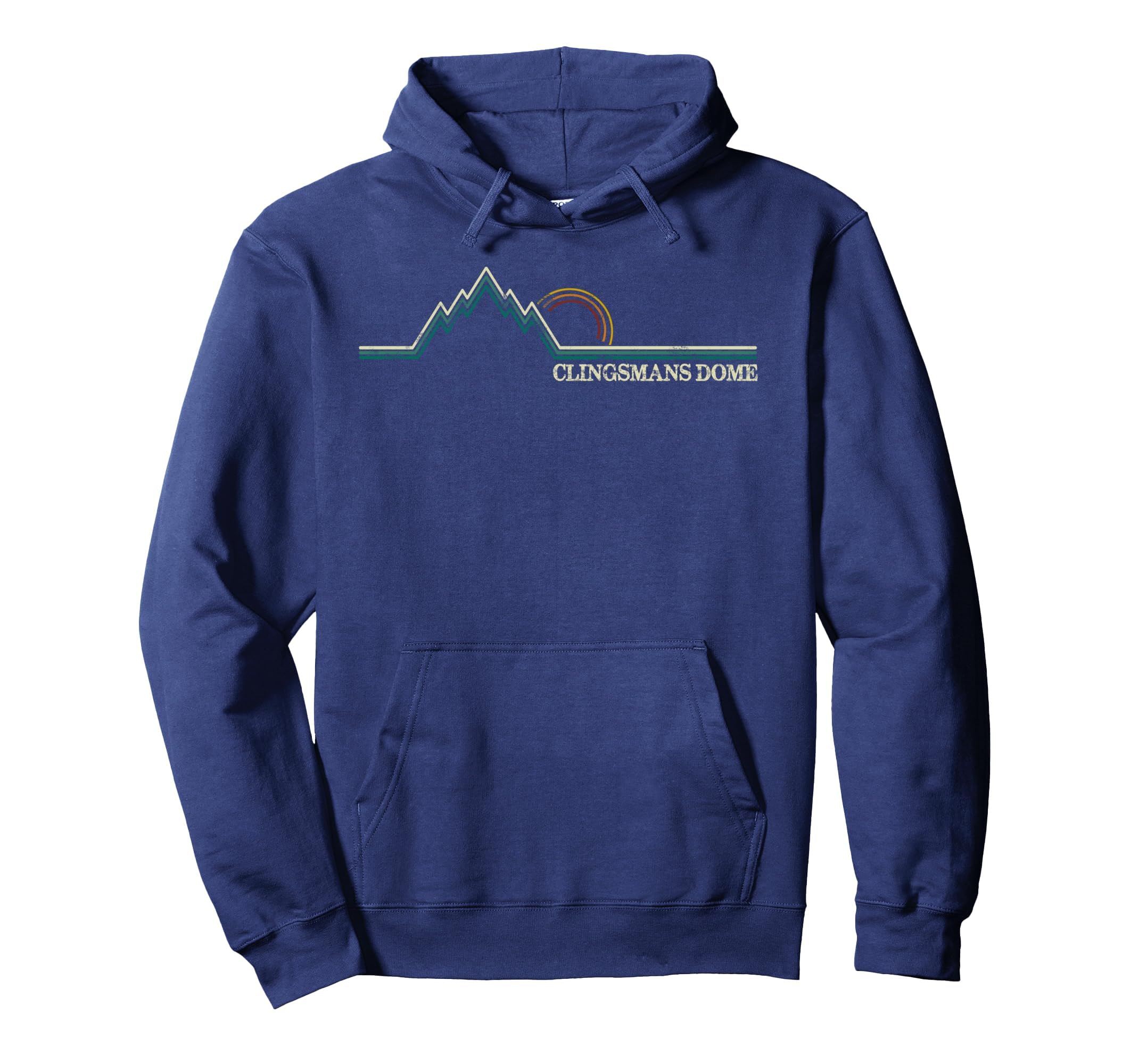 Clingsmans Dome Great Smoky Mountains Hoodie - Custom Art Print for Adults - T-Shirt, Sweatshirt, Hoodie